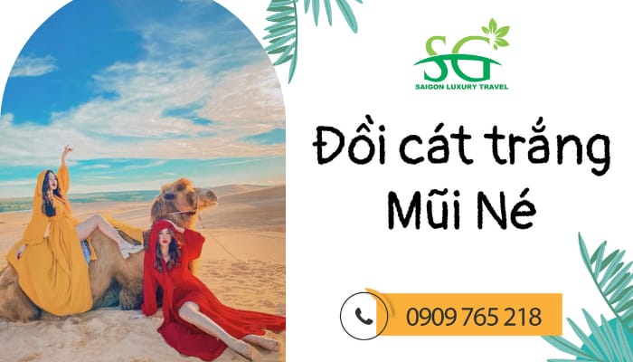 Khám phá vẻ đẹp hoang sơ của Đồi cát trắng Mũi Né 