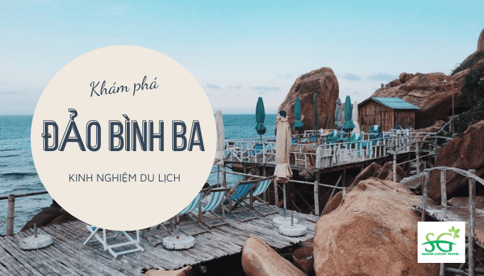 Kinh nghiệm du lịch Đảo Bình Ba - Nha Trang